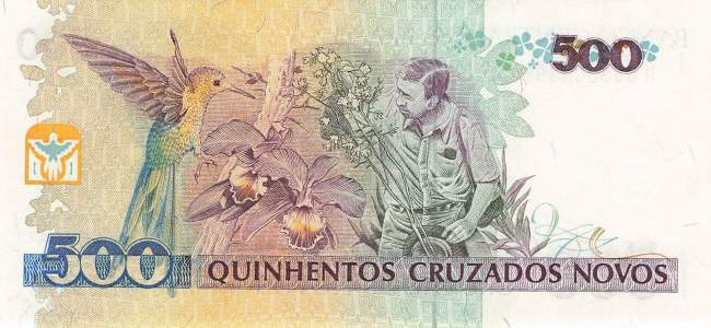 500 Cruzeiros 1990